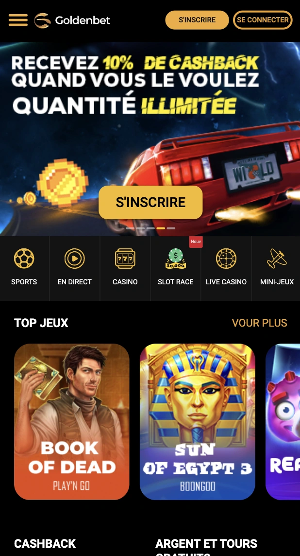 Goldenbet Mobile